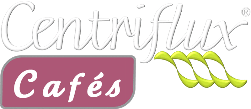 logotipo centriflux cafés